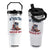 Funny Boot in Your Ass American Way Flip Straw Tumbler Patriotic Country Style USA Pride TS02 One Size: 30 oz White Print Your Wear