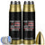 Peace Through Strength Bullet Tumbler Patriotic Midnight Hammer Jet American Flag TS02 Black Print Your Wear