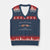 Mad As Hell Est 1776 V-Neck Knit Sweater Vest Cause I Loved This Place Patriotic American Flag Retro TS02 Navy Red Print Your Wear