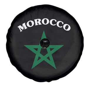 Morocco Pride Flag Star Spare Tire Cover Patriotic Moroccan Heritage Souvenir TS02 Print Your Wear