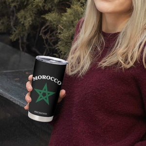 Morocco Pride Flag Star Tumbler Cup Patriotic Moroccan Heritage Souvenir TS02 Print Your Wear