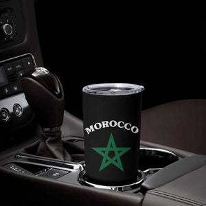 Morocco Pride Flag Star Tumbler Cup Patriotic Moroccan Heritage Souvenir TS02 Print Your Wear