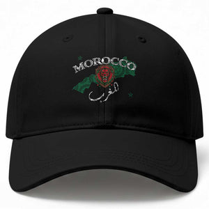 Morocco Lion Maghrib Moroccan Spirit Heritage Baseball Cap TS02 Print Your Wear