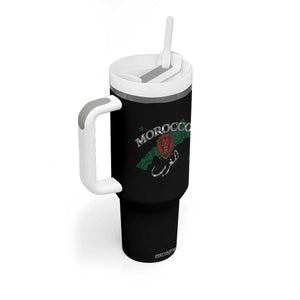 Morocco Lion Maghrib Moroccan Spirit Heritage Tumbler With Handle TS02 Print Your Wear