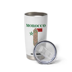Traditional Moroccan Mosaic Archway Graphic Tumbler Cup Morocco Architecture Tile Pattern TS02 Print Your Wear