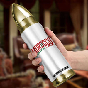 Morocco Flag Pride Allah Yarham El Ahmar Bullet Tumbler Moroccan Soccer Football Fans Gift TS02 Print Your Wear