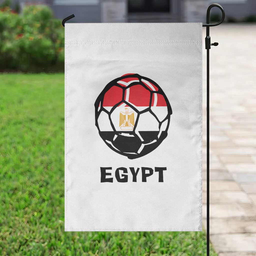 Egyptian Flag Soccer Ball Graphic Garden Flag Egypt Pride Sports Football Fans Match Day TS02 Print Your Wear