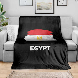 Egypt Flag Misr Pride Throw Blanket Egyptian Eagle of Saladin Heritage TS02 Print Your Wear
