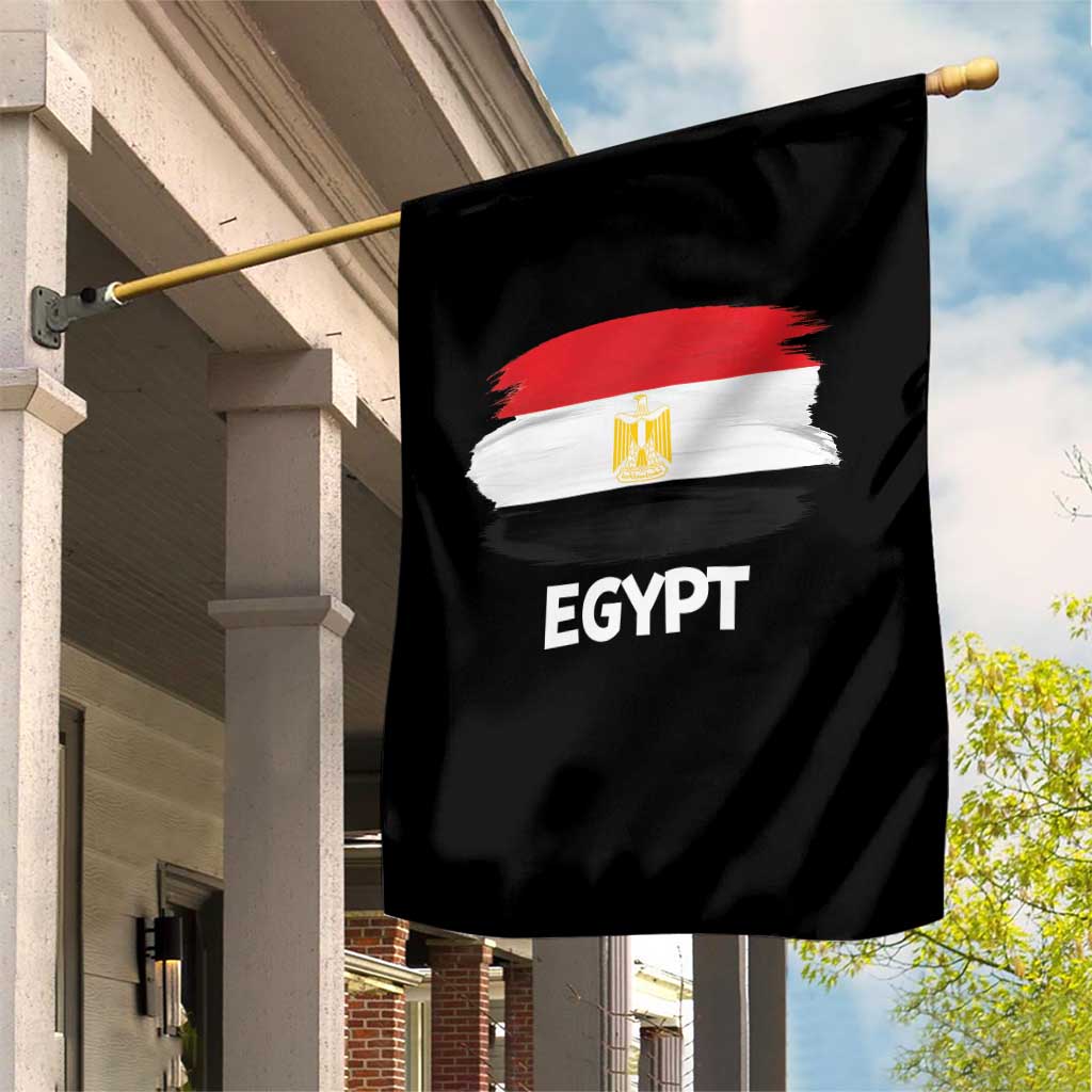Egypt Flag Misr Pride Garden Flag Egyptian Eagle of Saladin Heritage TS02 Print Your Wear