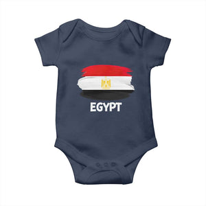 Egypt Flag Misr Pride Baby Onesie Egyptian Eagle of Saladin Heritage TS02 Navy Print Your Wear