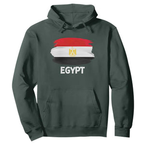 Egypt Flag Misr Pride Hoodie Egyptian Eagle of Saladin Heritage TS02 Dark Forest Green Print Your Wear