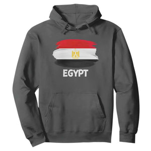 Egypt Flag Misr Pride Hoodie Egyptian Eagle of Saladin Heritage TS02 S Dark Heather Print Your Wear