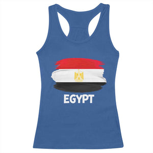 Egypt Flag Misr Pride Racerback Tank Top Egyptian Eagle of Saladin Heritage TS02 Royal Blue Print Your Wear