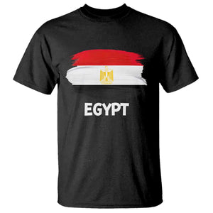 Egypt Flag Misr Pride T Shirt Egyptian Eagle of Saladin Heritage TS02 Black Print Your Wear
