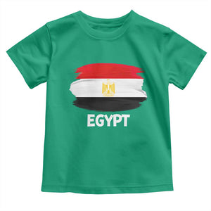 Egypt Flag Misr Pride Toddler T Shirt Egyptian Eagle of Saladin Heritage TS02 Irish Green Print Your Wear