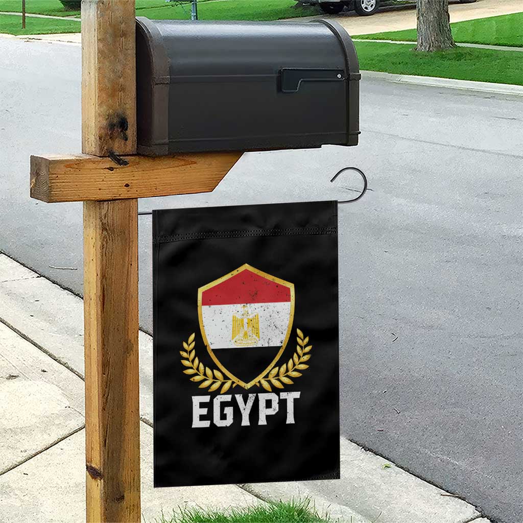 Egypt Coat of Arms Gold Shield Crest Garden Flag Patriotic Egyptian Flag Heritage Pride TS02 Print Your Wear