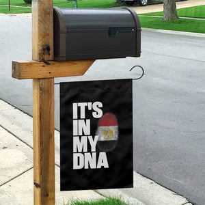Egypt It's In My DNA Flag Fingerprint Graphic Garden Flag Egyptian Heritage Pride Roots TS02 Print Your Wear