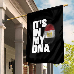 Egypt It's In My DNA Flag Fingerprint Graphic Garden Flag Egyptian Heritage Pride Roots TS02 Print Your Wear