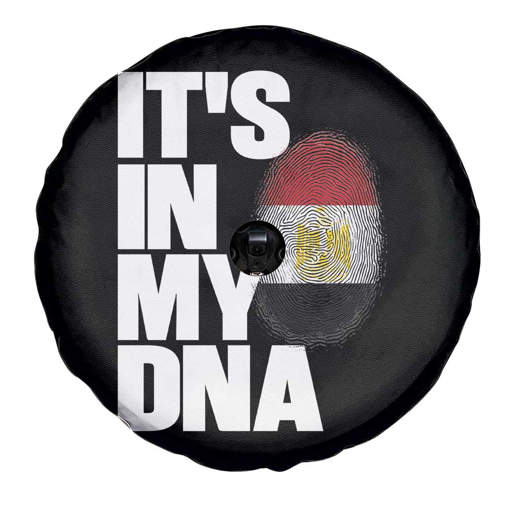Egypt It's In My DNA Flag Fingerprint Graphic Spare Tire Cover Egyptian Heritage Pride Roots TS02 Print Your Wear