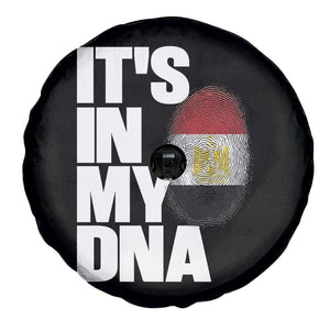 Egypt It's In My DNA Flag Fingerprint Graphic Spare Tire Cover Egyptian Heritage Pride Roots TS02 Print Your Wear