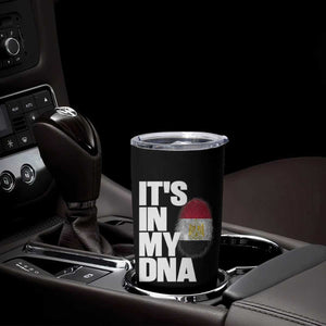 Egypt It's In My DNA Flag Fingerprint Graphic Tumbler Cup Egyptian Heritage Pride Roots TS02 Print Your Wear
