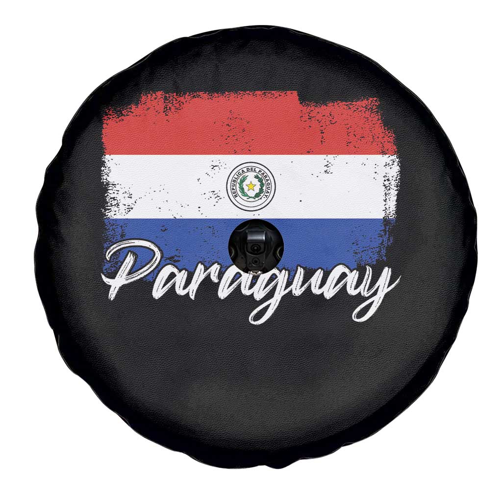 Vintage Paraguay Flag Paraguaya Heritage Pride Roots Spare Tire Cover TS02 Print Your Wear