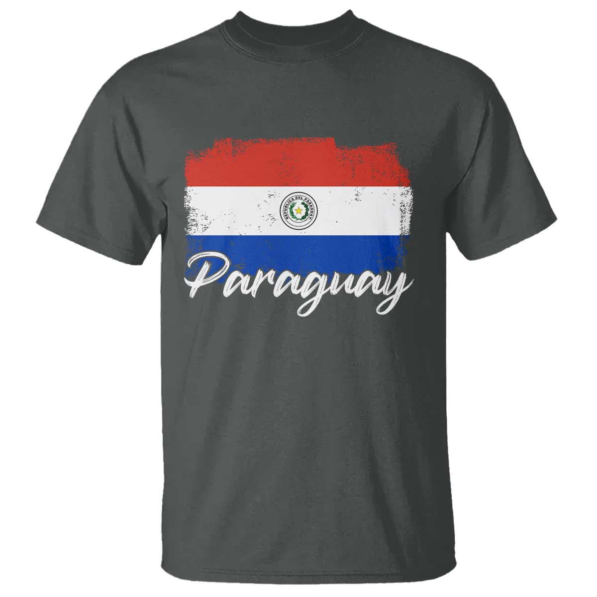 Vintage Paraguay Flag Paraguaya Heritage Pride Roots T Shirt TS02 Print Your Wear