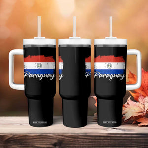 Vintage Paraguay Flag Paraguaya Heritage Pride Roots Tumbler With Handle TS02 Print Your Wear