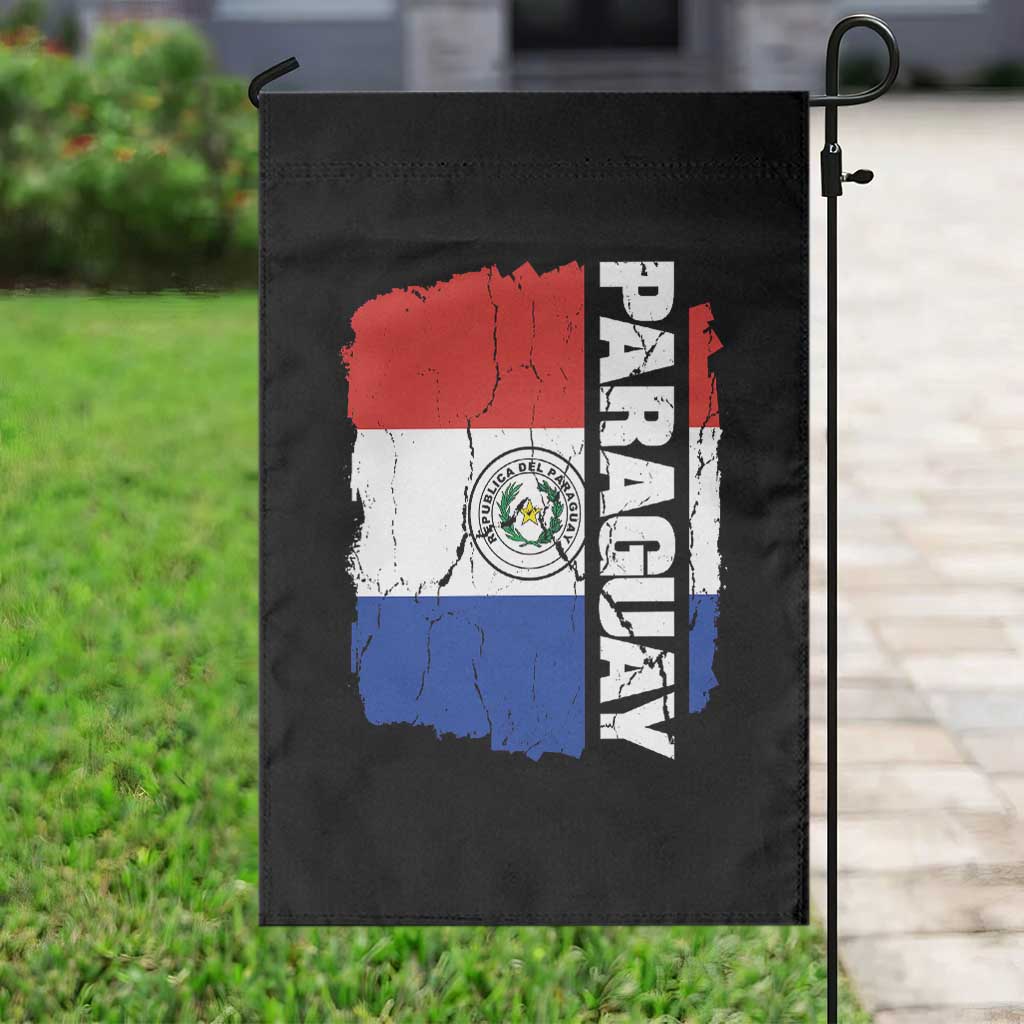 Paraguay Proud Roots Vintage Paraguaya Flag Heritage Pride Garden Flag TS02 Print Your Wear