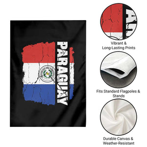 Paraguay Proud Roots Vintage Paraguaya Flag Heritage Pride Garden Flag TS02 Print Your Wear