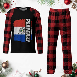 Paraguay Proud Roots Vintage Paraguaya Flag Heritage Pride Plaid Pajama Set TS02 Buffalo Plaid Print Your Wear