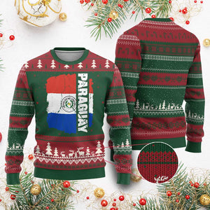 Paraguay Proud Roots Vintage Paraguaya Flag Heritage Pride Ugly Christmas Sweater TS02 Print Your Wear