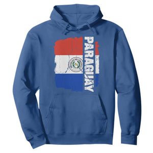 Paraguay Proud Roots Vintage Paraguaya Flag Heritage Pride Hoodie TS02 Royal Blue Print Your Wear