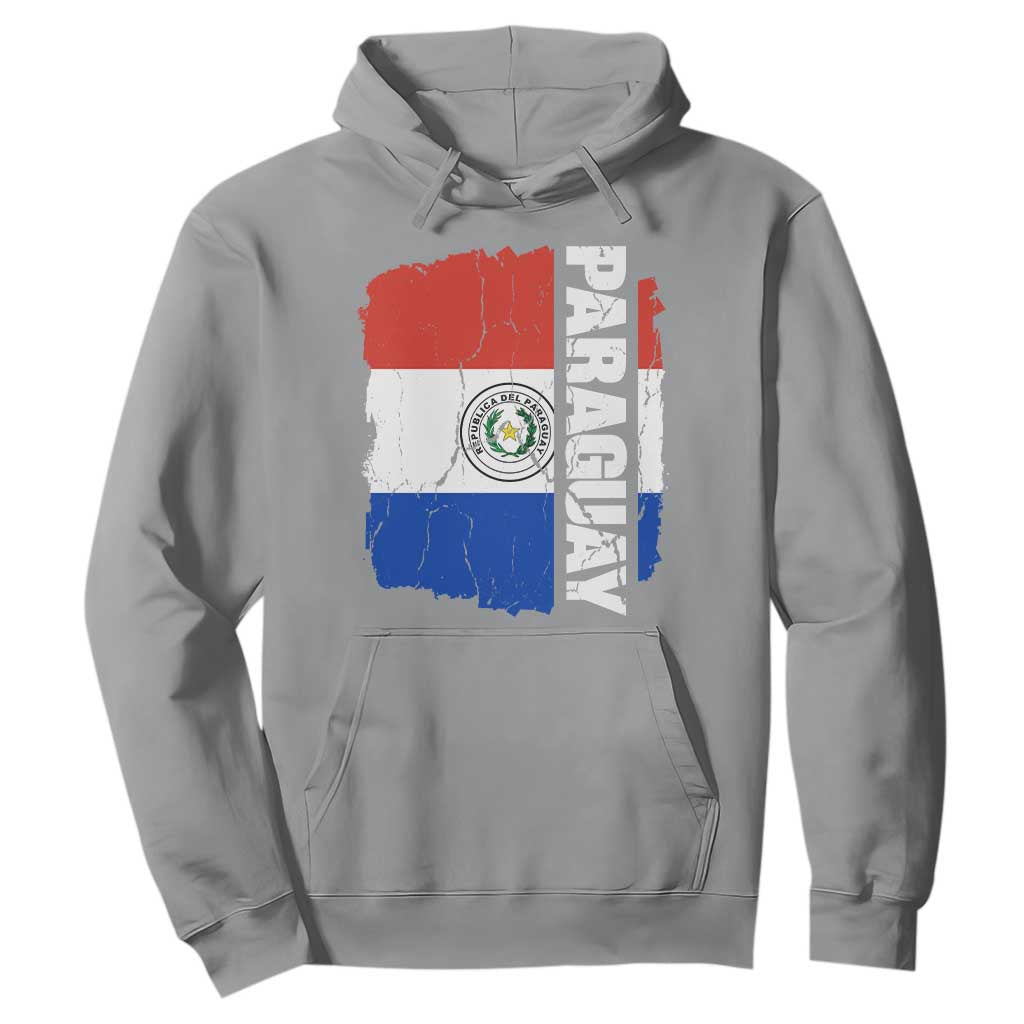 Paraguay Proud Roots Vintage Paraguaya Flag Heritage Pride Hoodie TS02 Sport Gray Print Your Wear