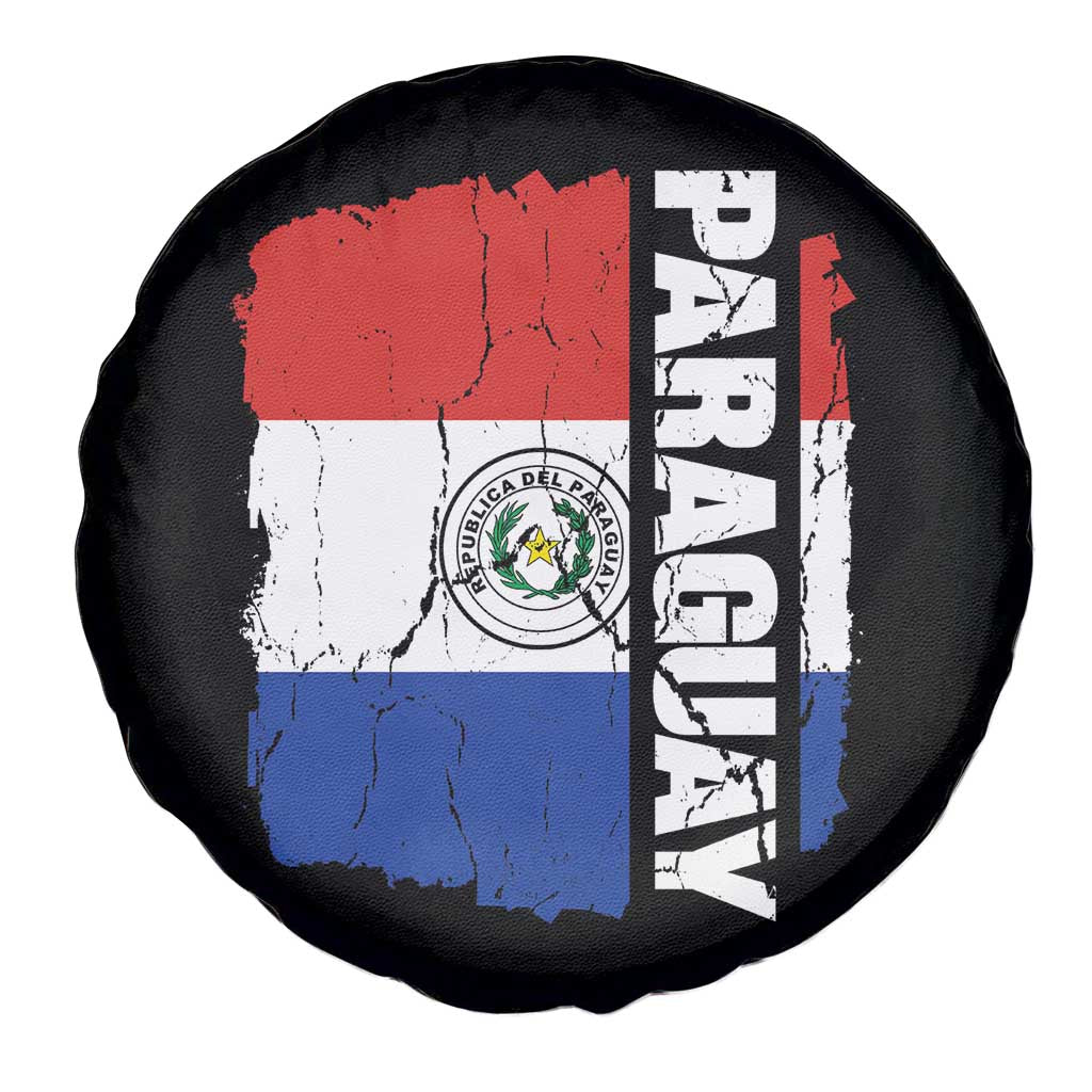 Paraguay Proud Roots Vintage Paraguaya Flag Heritage Pride Spare Tire Cover TS02 Print Your Wear