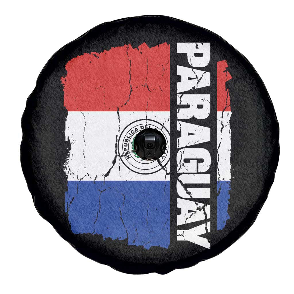 Paraguay Proud Roots Vintage Paraguaya Flag Heritage Pride Spare Tire Cover TS02 Print Your Wear