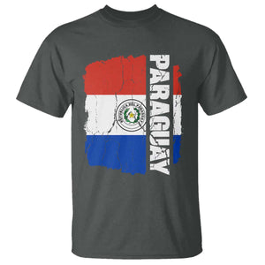 Paraguay Proud Roots Vintage Paraguaya Flag Heritage Pride T Shirt TS02 Print Your Wear