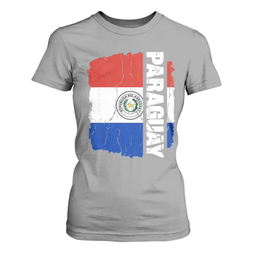 Paraguay Proud Roots Vintage Paraguaya Flag Heritage Pride T Shirt For Women TS02 Sport Gray Print Your Wear