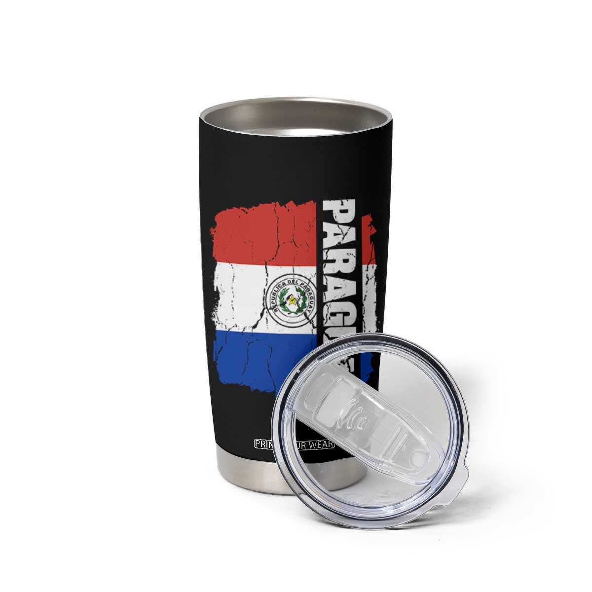 Paraguay Proud Roots Vintage Paraguaya Flag Heritage Pride Tumbler Cup TS02 Print Your Wear