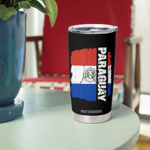 Paraguay Proud Roots Vintage Paraguaya Flag Heritage Pride Tumbler Cup TS02 Print Your Wear