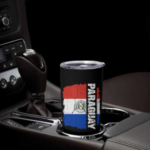 Paraguay Proud Roots Vintage Paraguaya Flag Heritage Pride Tumbler Cup TS02 Print Your Wear