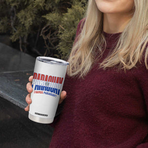 Vamos Paraguay Long Live Soccer Cheer Tumbler Cup Patriotic Paraguaya Futbol Football Fans Pride TS02 Print Your Wear