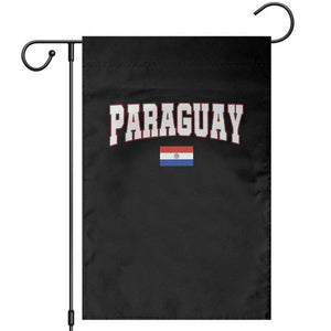 Paraguay Retro Athletic Varsity Style Garden Flag Paraguaya Flag Country Pride Heritage TS02 Black Print Your Wear