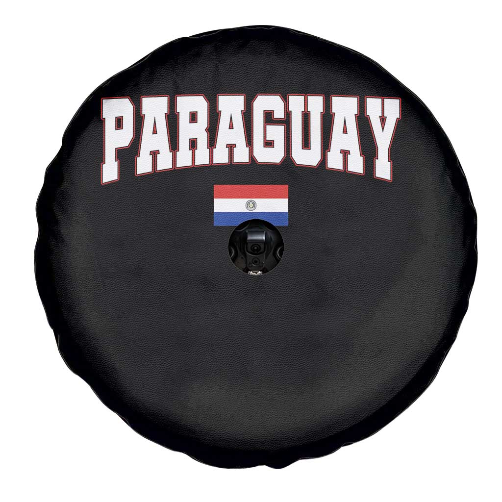 Paraguay Retro Athletic Varsity Style Spare Tire Cover Paraguaya Flag Country Pride Heritage TS02 Print Your Wear