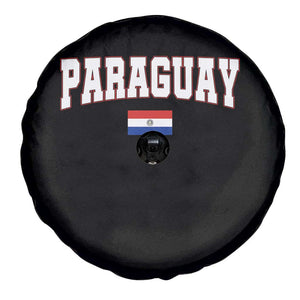 Paraguay Retro Athletic Varsity Style Spare Tire Cover Paraguaya Flag Country Pride Heritage TS02 Print Your Wear