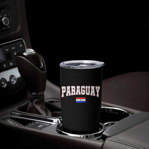 Paraguay Retro Athletic Varsity Style Tumbler Cup Paraguaya Flag Country Pride Heritage TS02 Print Your Wear