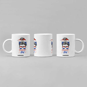 Proud Paraguayan Girl Messy Bun Bandana Aviator Sunglasses Coffee Mug Paraguay Heritage Roots HispanicLatina Pride TS02 Print Your Wear
