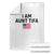 Funny I Am Aunt Tifa Throw Blanket Sarcastic Political Meme American Flag TS02 White Print Your Wear