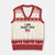 Funny I Am Aunt Tifa V-Neck Knit Sweater Vest Sarcastic Political Meme American Flag TS02 Beige Red Print Your Wear