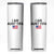 Funny I Am Aunt Tifa Skinny Tumbler Sarcastic Political Meme American Flag TS02 White Print Your Wear